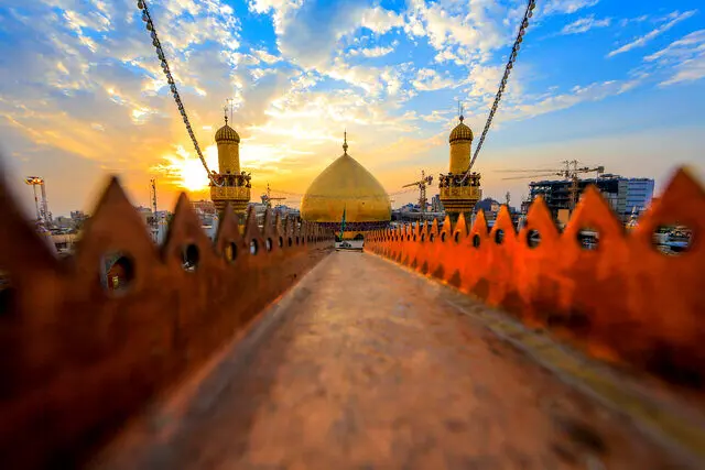 گنبد حرم امام علی (ع) چرا طلایی شد؟
