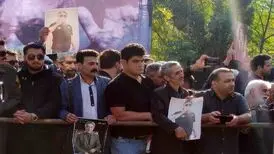 گلپا به خاک سپرده شد/ بی‌نظمی در مراسم مشایعت استاد گلپا/ ویدئو
