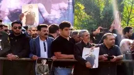 گلپا به خاک سپرده شد/ بی‌نظمی در مراسم مشایعت استاد گلپا/ ویدئو
