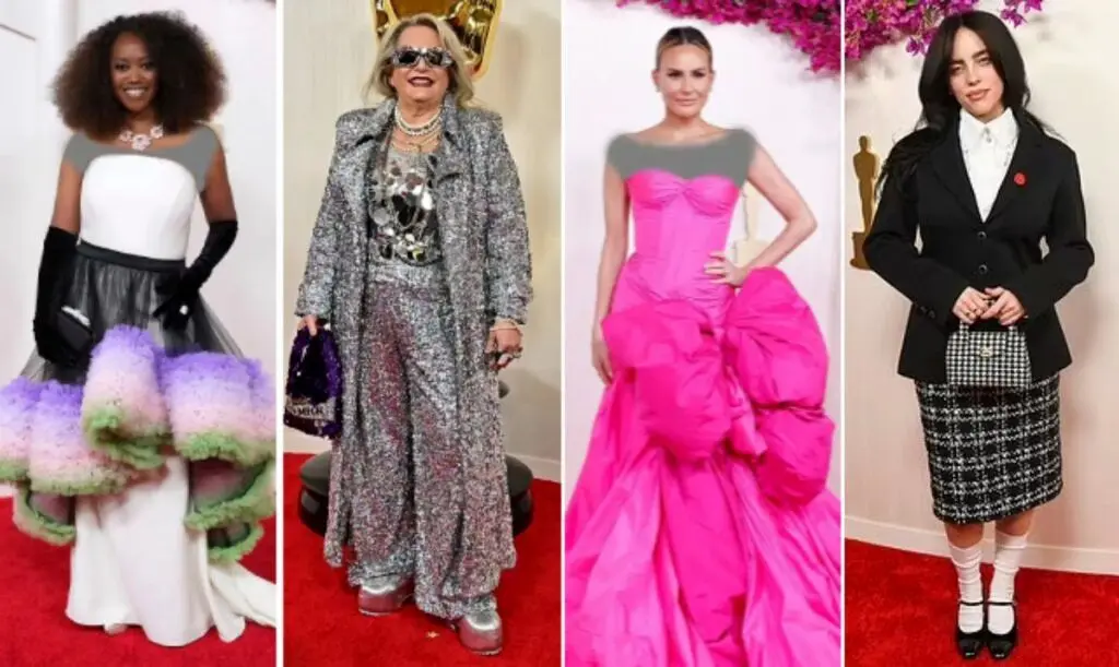 بدترین لباس‌هایی که سلبریتی‌ها در فرش قرمز اسکار ۲۰۲۴ پوشیده بودند
