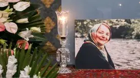 گزارش تصویری ؛ از شفیعی کدکنی تا حامد بهداد و لیلا حاتمی | مراسم یادبود امیربانوکریمی برگزار شد
