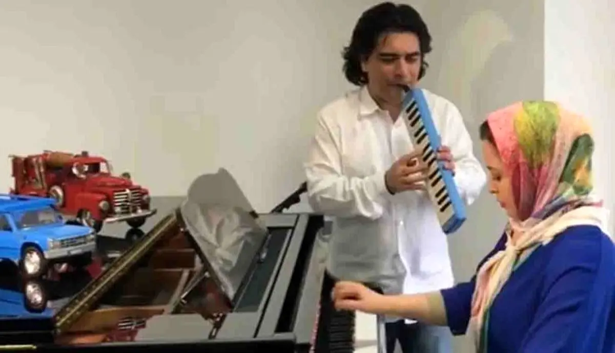 اجرای قطعه گل سنگم توسط مهراوه شریفی‌نیا و استاد سامان احتشامی/ ویدئو
