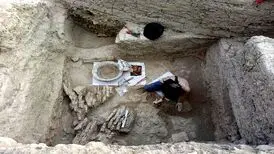 یک کشف تازه در تپه سیلک کاشان
