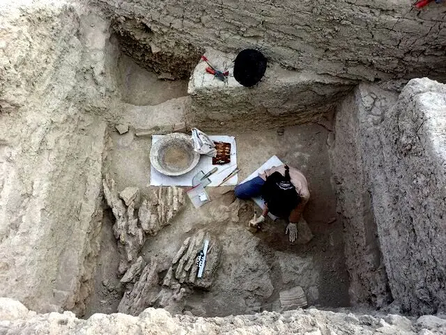 یک کشف تازه در تپه سیلک کاشان
