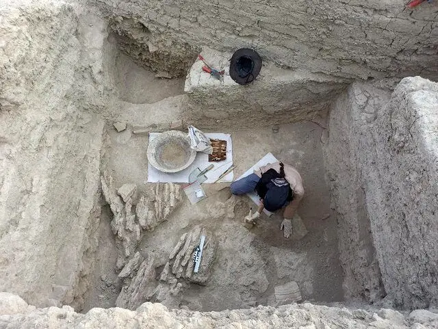 یک کشف تازه در تپه سیلک کاشان
