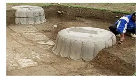 پایه یکی از ستون های تخت جمشید در یک منزل کشف شد!