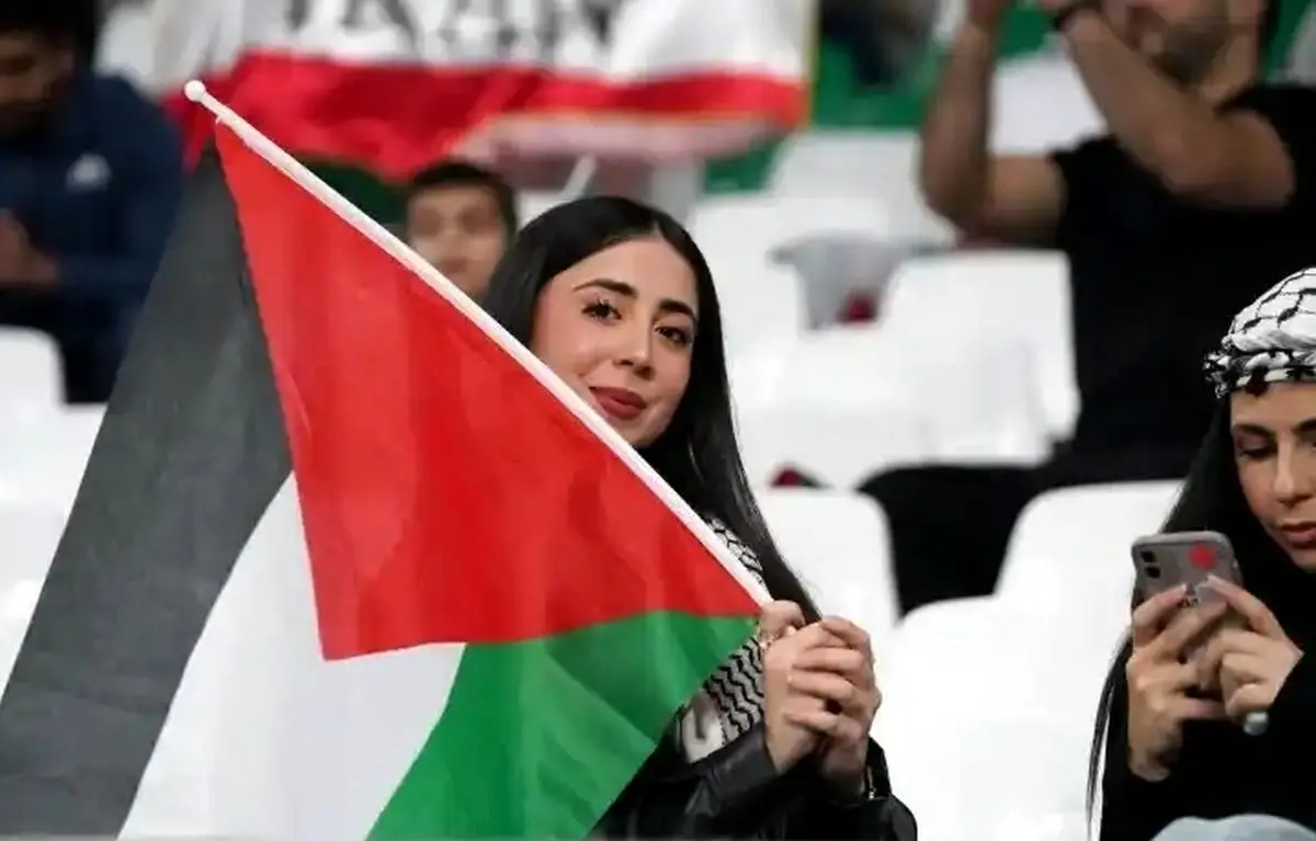 سانسور زنان فلسطینی بدون حجاب در تلویزیون

