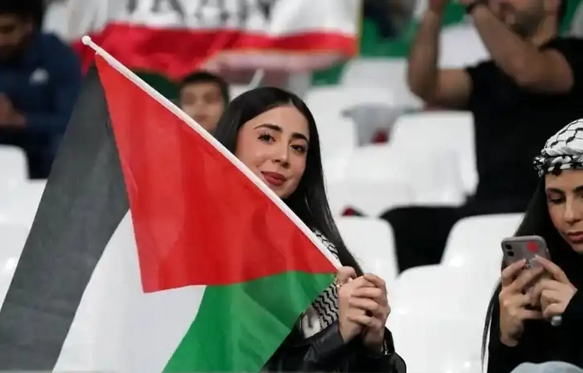 سانسور زنان فلسطینی بدون حجاب در تلویزیون
