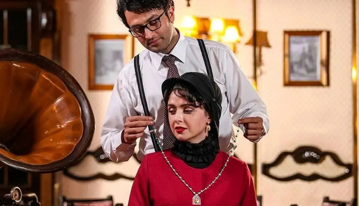 ترانه علیدوستی و مصطفی زمانی در پشت صحنه سریال شهرزاد/ ویدئو
