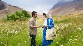 چهره‌ غمگین هوتن شکیبا و پریناز ایزدیار در ملاقات خصوصی