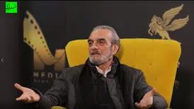 همایون ارشادی در کنار مهرجویی و کیارستمی
