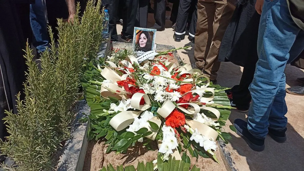 زهره حمیدی در خاک آرام گرفت
