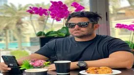 محمدرضا گلزار در جت شخصی