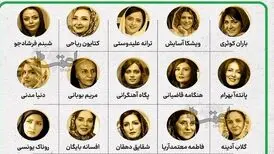 این نقش‌ها به شما نمی‌رسد، خوشحال نباشید/ پشت‌پرده باورنکردنی درباره ممنوع‌الکاری بازیگران زن
