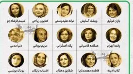 این نقش‌ها به شما نمی‌رسد، خوشحال نباشید/ پشت‌پرده باورنکردنی درباره ممنوع‌الکاری بازیگران زن
