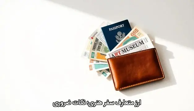 ارز متعارفِ سفر هنری؛ نکات ضروری