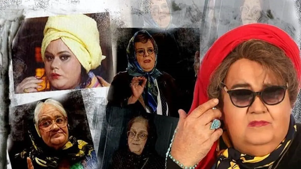 ببینید | اکبر عبدی با لباس زنانه در جواهرفروشی