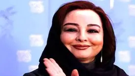 «ماهایا پطروسیان و فریبرز عرب نیا» در یک مراسم؛ اوایل دهه 80
