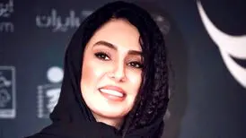گریم عجیب صورت خانم بازیگر ایرانی