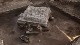 کشف محراب با چهار جمجمه انسانی