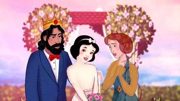عکس های عروسی شاهزاده های دیزنی با پدر و مادرهایشان
