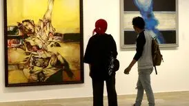 (تصاویر) نمایش آثار هنری سرقت شده زمان صدام حسین