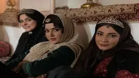 عکس ۳ نفره خانم‌های بازیگر در پشت صحنه سریال جیران