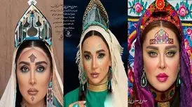نگاهی به گریم بازیگران زن ایرانی با الهام از معماری ایرانی و بناهای تاریخی