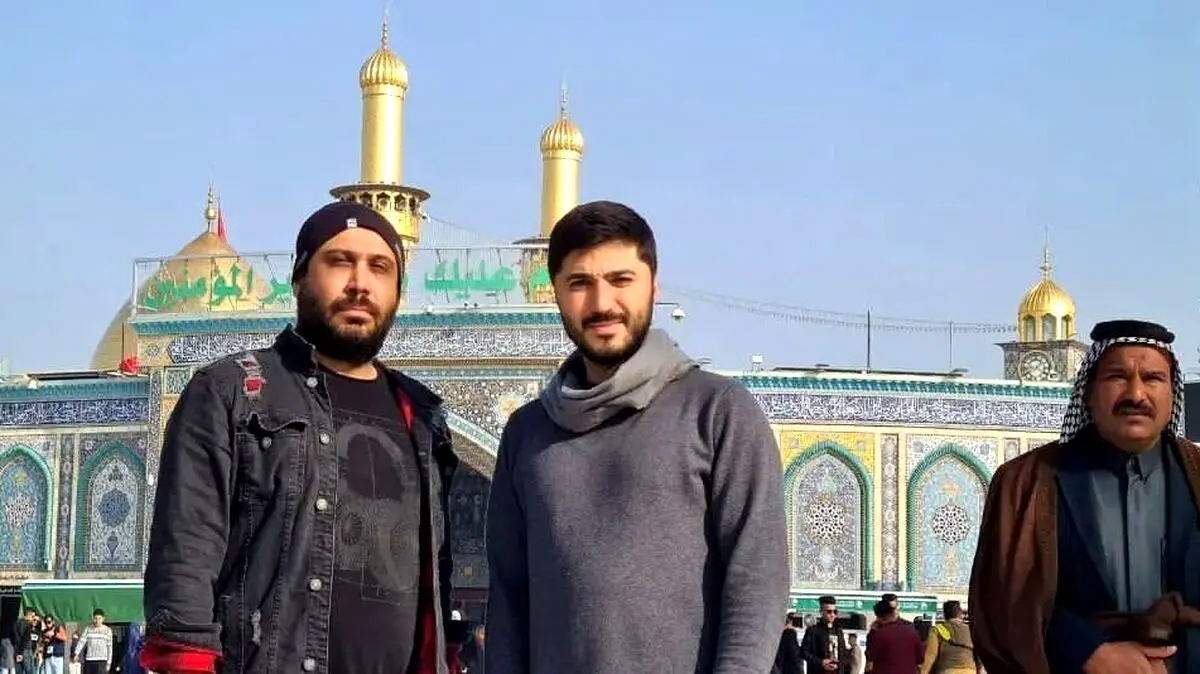 محسن چاوشی در کربلا + عکس
