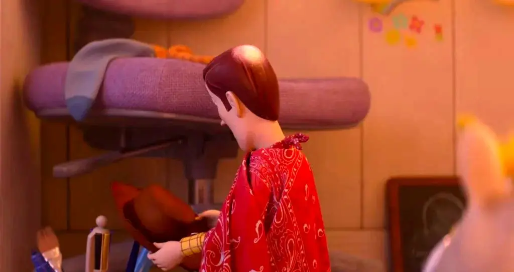 «وودی» شخصیت کارتونی کچل شد