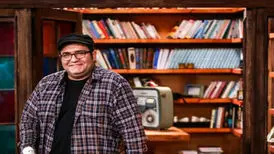 میرطاهر مظلومی با لباس و گریم الیور هاردی/ عکس