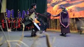 کودکان کار محله شوش و باغ آذری نمایش اجرا کردند