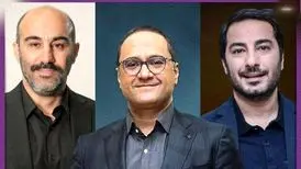 گریم جالب نوید محمدزاده و محسن تنابنده در فیلم سینمایی زودپز