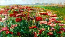 نقاشی‌هایی که عطر گُل می‌دهند
