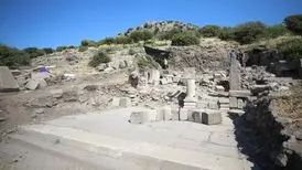 کشف بقایای یک فواره ۲۰۰۰‌ساله