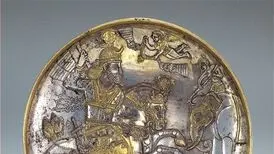بشقاب ساسانی در ژاپن