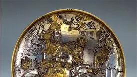 بشقاب ساسانی در ژاپن