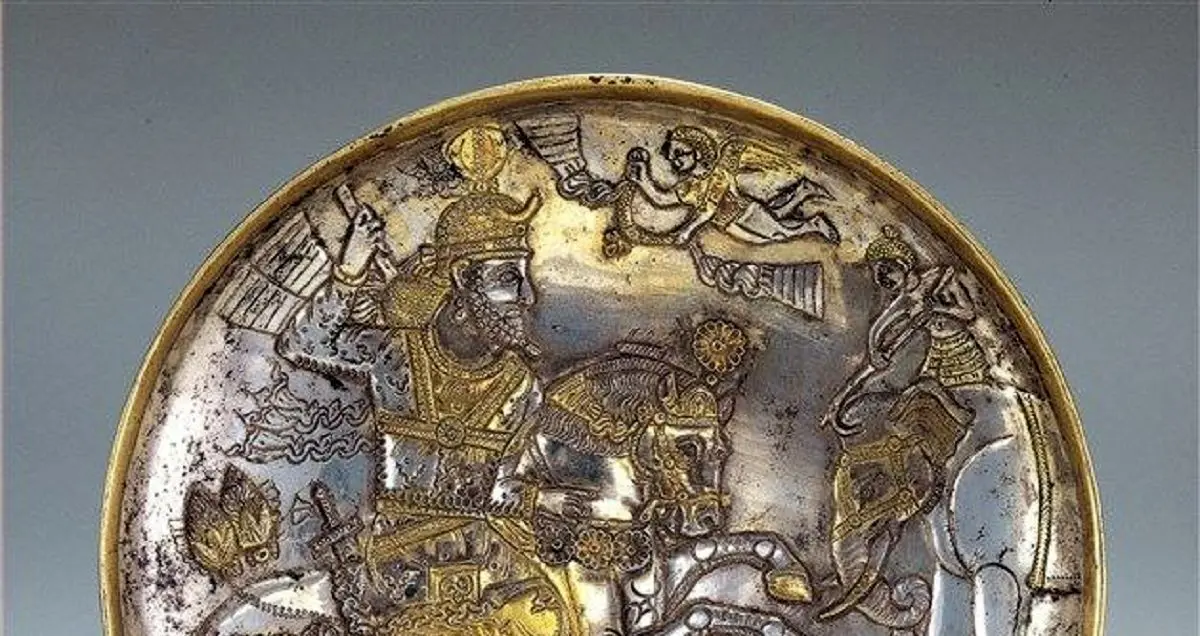 بشقاب ساسانی در ژاپن