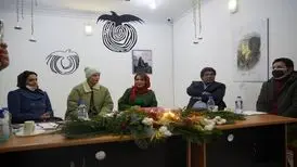 میترا حجار، فرشته حسینی و پانته‌آ بهرام از یک موسسه حامی دختران و زنان گفتند/ عکس