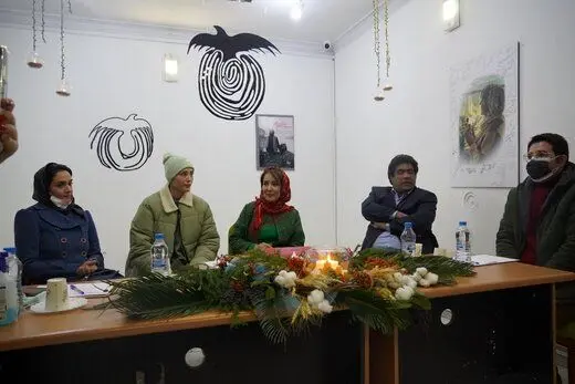 میترا حجار، فرشته حسینی و پانته‌آ بهرام از یک موسسه حامی دختران و زنان گفتند/ عکس