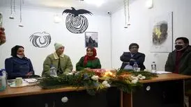 میترا حجار، فرشته حسینی و پانته‌آ بهرام از یک موسسه حامی دختران و زنان گفتند/ عکس