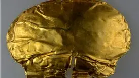 کشف نقاب طلای ۳ هزار ساله