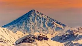تصویر بردارى و عکس بردارى انگلیسی‌ها از چهره قله دماوند در سال 1337/ ویدئو
