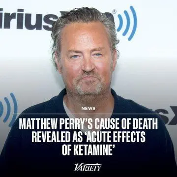 علت مرگ متیو پری مشخص شد
