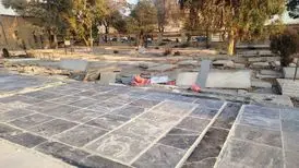 تخریب خاموش قبرستان ابن‌بابویه