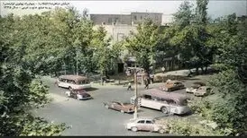 چهارراه ولیعصر تهران؛ ۷۰ سال قبل/ عکس
