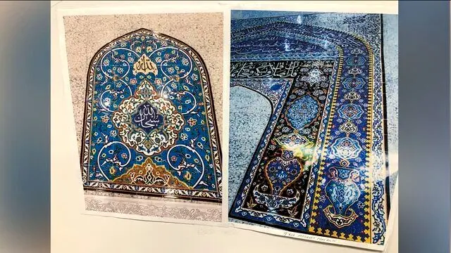 رفع توقیف کاشی های اهدایی ایران به مسجد امریکایی