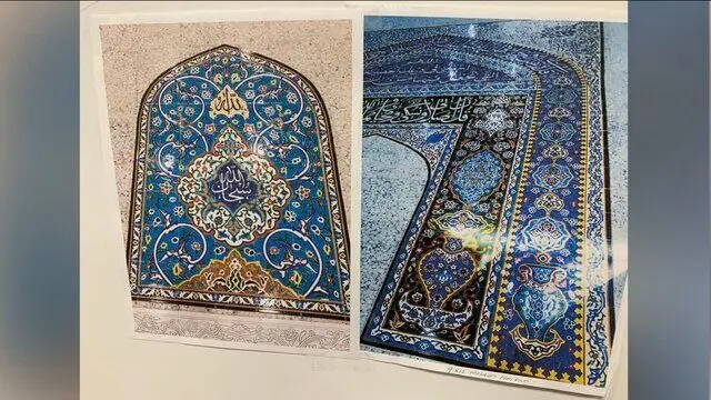 رفع توقیف کاشی های اهدایی ایران به مسجد امریکایی