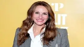 جولیا رابرتز در اردوی منچستر یونایتد/عکس
