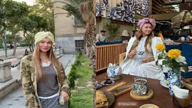 گردش پُربیننده چند خانم روس در خیابان‌های تهران